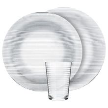 Aparelho de Jantar Duralex Diamante – 12 Peças