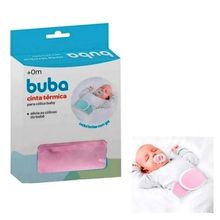 Cinta Bolsa Térmica Para Cólica Rosa - Buba