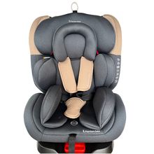 Cadeira de carro Prime 360º Cinza e Marrom - Premium Baby