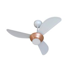 Ventilador de Teto Ventisol Mistral Inverter com Luminária LED 18W e Controle Remoto - Branco