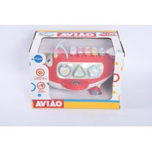 Xilofone Aviaozinho - Vermelho HONGYAO