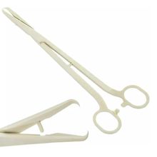 Pinça Pozzi Estéril Descartável Kolplast - Kit Com 20 Unidades