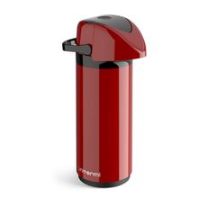 Garrafa Térmica de Mesa Verona 1 Litro Vermelha - Unitermi
