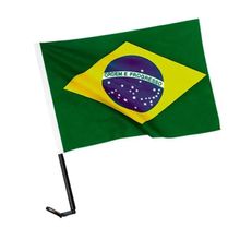 Bandeira do Brasil para Carro com Suporte 238713 - Art Brink