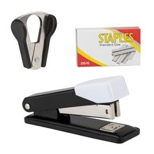 Kit Grampeador e Extrator de Grampos 3 Peças Preto - Quanhe