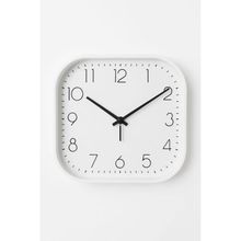 Relógio de Parede Branco e Preto 22*22 cm - Quanhe