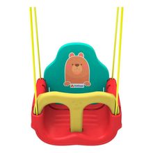 Balanço Infantil Ursinho 3 em 1 Sem Gancho 0935.5 - Xalingo