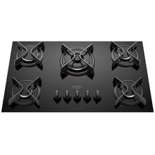 Cooktop a Gás 5 Bocas Dako Supreme com Queimador Tripla Chama Preto