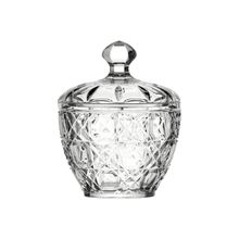 Potiche Decorativo Vaso Aura Transparente 11cm - Hauskraft