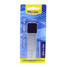 Jogo 10 Lamina Estilete Lar 18Mm