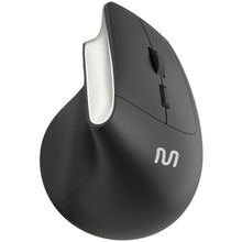 Mouse Vertical Sem Fio 24GHz Preto Multi MS800