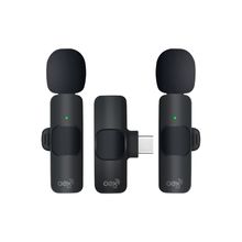 Microfones Lapela Sem Fio Type-C MK307 OEX