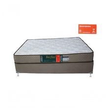 Conjunto Box Completo Queen Becflex Titan Gold1,58x1,98x0,46