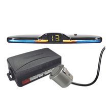 Sensor De Estacionamento Roadstar Rs308br Com 4 Sensores E Display Indicador De Distancia Preto