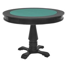 Mesa de Jogos Carteado Victoria 4 Lugares Redonda Tampo