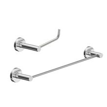 Kit De Acessórios Para Banheiro Escovado 2 Peças Grego Metal 2010at