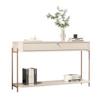 Buffet Aparador Tucupi Off White Pe Bronze - Moveis Jb