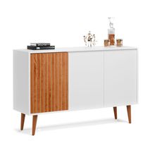 Buffet Aparador Sala De Estar E Jantar Star Branco - Moveisaqui