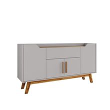 Aparador Buffet Future Off-white Com Cinamomo - Bechara