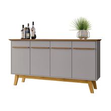 Aparador Buffet Opala Cinamomo Com Off-white - Bechara