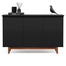 Buffet 3 Portas Flow Preto