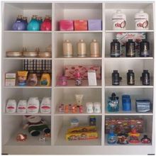 Expositor para Loja Colméia Bia com Nichos Branca