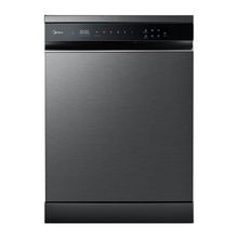 Lava Louças 14 Serviços Black Inox Smarthome Midea MDWEF1433GBS1 110V