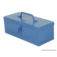 Caixa Ferram Aco Bau 36X16X12Cm Ref01