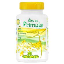 Óleo de Prímula   100 cápsulas de 500mg   CHAMED