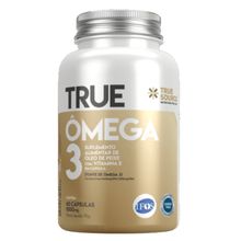 Ômega 3 com Vitamina E 1000mg True Source 60 Cápsulas