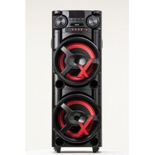 TORRE SOM 1000W AMVOX ACA1000 TWS LED DUPLO WOOFER 8 BIV