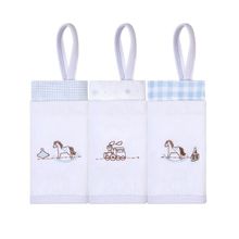 Paninho De Boca Bordado Prendedor De Chupeta Cavalinho Papi