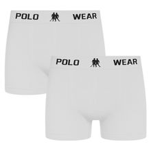 Kit 2 Cuecas Boxer Polo Wear Masculina