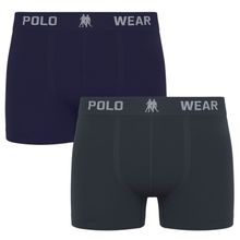 Kit 2 Cuecas Boxer Polo Wear Masculina