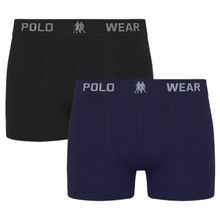 Kit 2 Cuecas Boxer Polo Wear Masculina