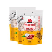 Kit 2X: Torrada de Milho com Coco Okoshi 75g
