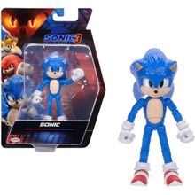 Boneco Sonic Articulado Filme Sonic 3 Sunny - 4412