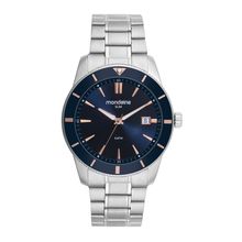 Relogio Mondaine Masculino Ref: 32947g0mvne1 Casual Prateado