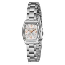 Relógio Lince Feminino Ref: Lqmh265l22 S2sx Retangular Prateado