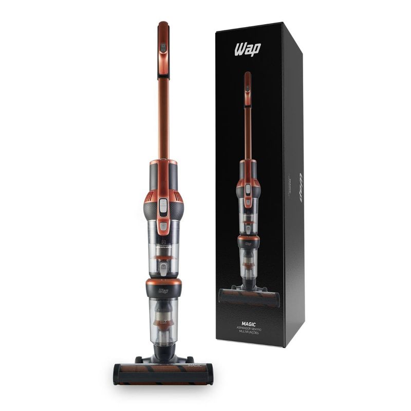 Aspirador de pó vertical Wap Magic sem fio uv 450W Bivolt - Shop Coopera