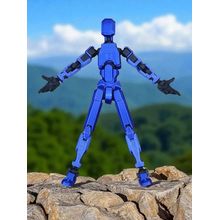 Boneco 100% Articulado Dummy 13 Figura de Ação Brinquedo Manequim Presente Infantil 14cm DESMONTADO