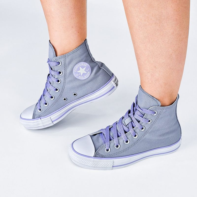 Tênis Converse All Star Botinha Lona Canvas CT30130003 Lilás