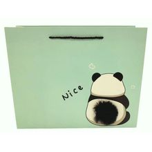 Sacola de Presente Bichinhos  32x16x12 cm Verde - Quanhe