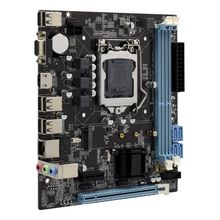 Placa Mãe Socket Lga 1155 Star H61 Hdmi Vga Ddr3 Matx 4xsata - Preto