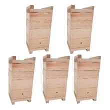 Kit 5 Caixas Impa Abelhas Sem Ferrão Eucalipto 12x12 Jatai