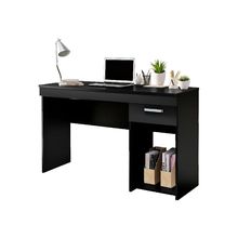 Mesa para Escritório Office 1 Gaveta Preta Tx - Notável