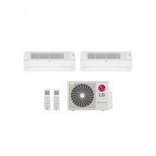 Ar Condicionado Multi Split LG 2 Ambientes (Cassete 1 Via 2x12) - Quente/Frio Wi-Fi 220V