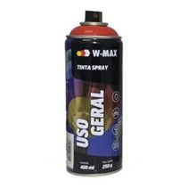 Tinta Spray Preto Fosco W-Max 400ml/250g