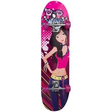 Skate Radical Pop Music Rosa Modelo 4 - Fenix