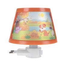 Abajur de Tomada Led 3D Bivolt Laranja - Art House